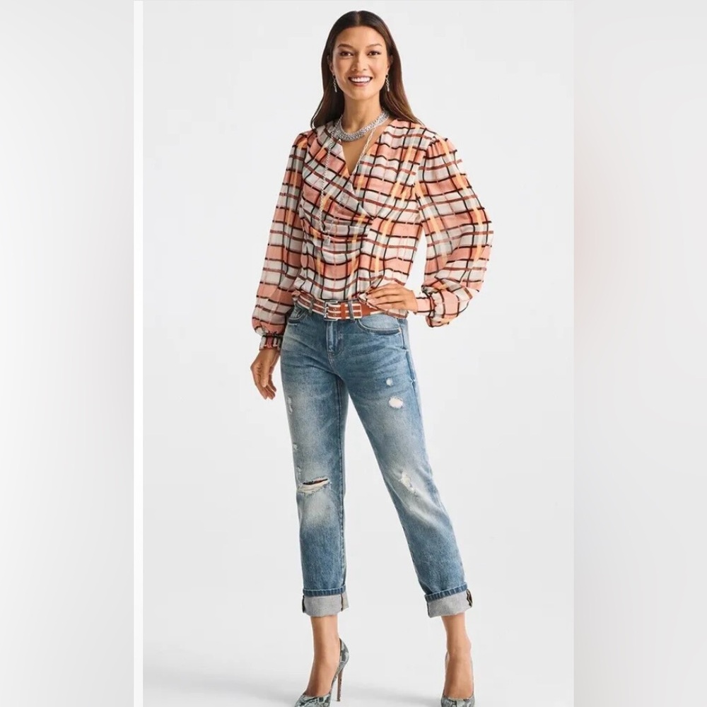 NWOT CAbi Whist Blouse Size M - Spring 2023